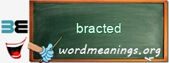WordMeaning blackboard for bracted
